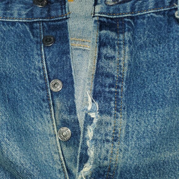 👖Vintage Levi's 501 Jeans Lot of 3 | W40 L30 | Button Fly Denim Bundle - Picture 9 of 13